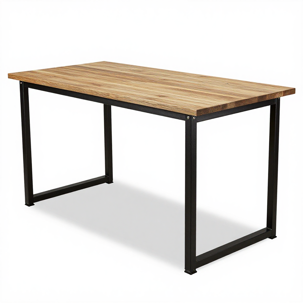 VASAGLE Industriële Eettafel 120x60cm