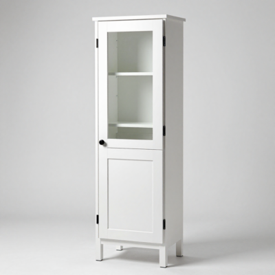 Songmics Opbergkast Badkamer Wit