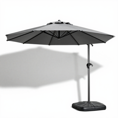WOLTU Parasol 270cm Antraciet