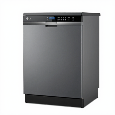 LG DF425HSS Vrijstaande Vaatwasser